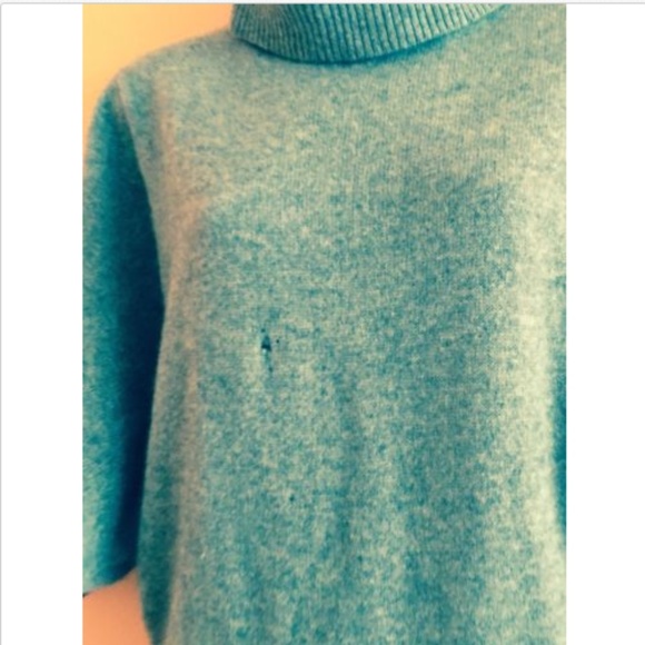 Cynthia Rowley GrayTurtleneck Batwing SweaterSZ XS - Picture 3 of 6